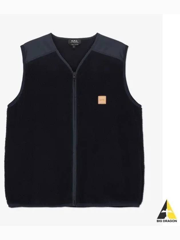 Nate Vest Dark Navy - A.P.C. - BALAAN 2