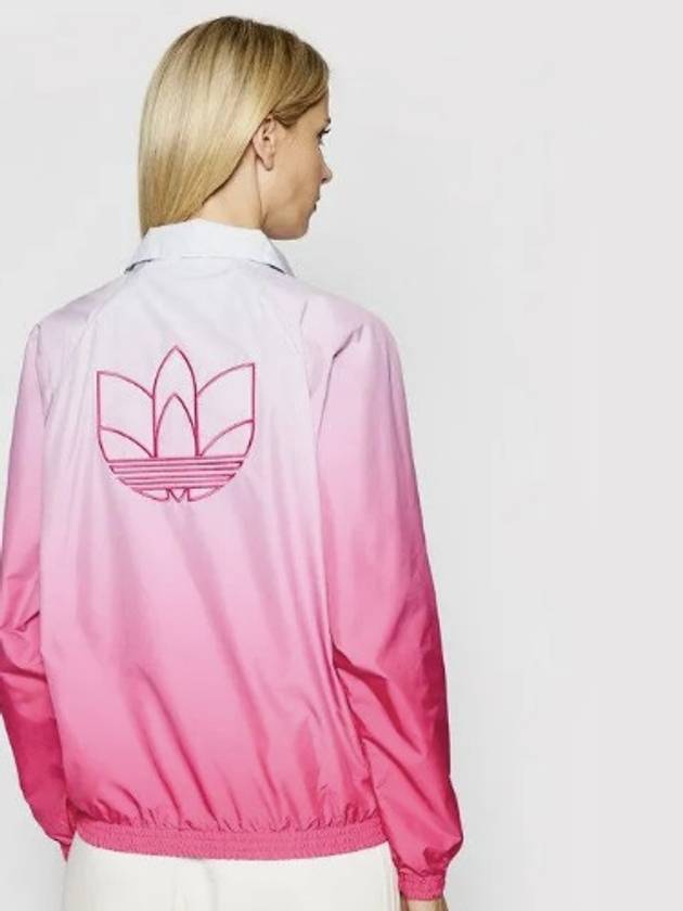 Track Top Jacket GN2814 Gradient Pink WOMENS UK10 JP XL - ADIDAS - BALAAN 3