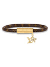 LV Push Monogram Bracelet Brown - LOUIS VUITTON - BALAAN 2