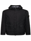 Membrana 3L TC Hooded Jacket Black - STONE ISLAND - BALAAN 4