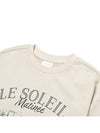 Brushed Options x Mas Teddy Bear Sweat Shirts GREIGE - LE SOLEIL MATINEE - BALAAN 3