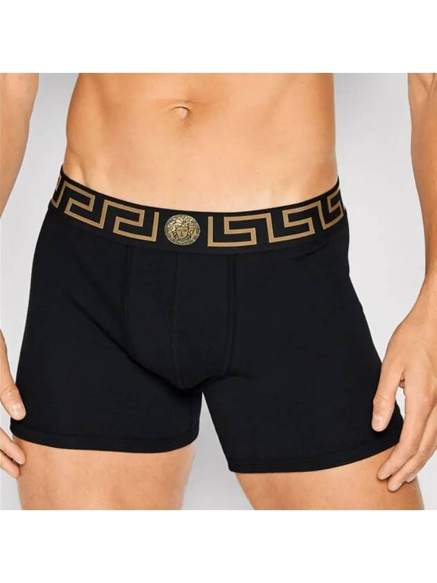 Medusa Logo Print Band Briefs Black - VERSACE - BALAAN 6