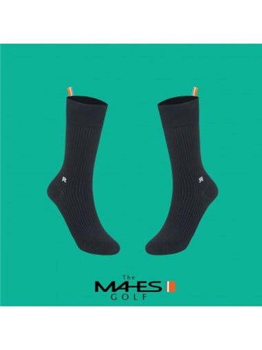 Women's Socks Black Orange Label Middle Socks ASOW 287 - MAHES - BALAAN 1