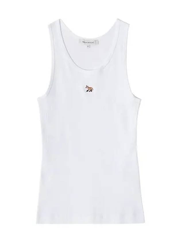 Cotton Baby Tank Top White - MAISON KITSUNE - BALAAN 3