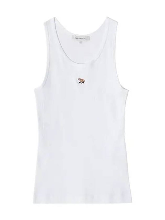 Cotton Baby Tank Top White - MAISON KITSUNE - BALAAN 2