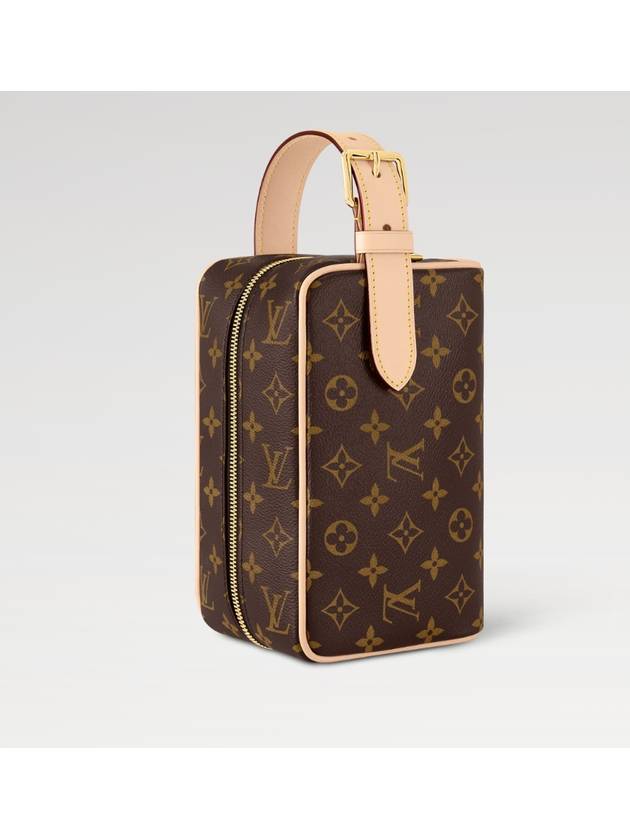 Locker Dopp Kit Monogram Pouch Bag Brown - LOUIS VUITTON - BALAAN 8