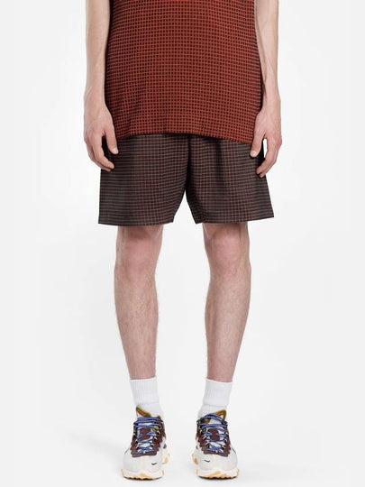 01AR1584060Tech Pack Woven Short PantsOrange Grid - NIKE - BALAAN 2