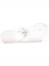 Mini Miller Jelly Flip Flops White - TORY BURCH - BALAAN 7