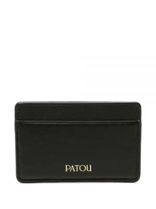 JP Leather Card Wallet Black - PATOU - BALAAN 2