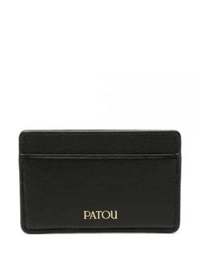 JP Leather Card Wallet Black - PATOU - BALAAN 2