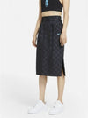 Women's Sportswear Icon Clash Woven Skirt Black - NIKE - BALAAN.