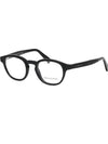 eyewear round glasses black - ERMENEGILDO ZEGNA - BALAAN 9