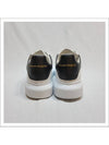 Oversized Leather Tab Low Top Sneakers White - ALEXANDER MCQUEEN - BALAAN 4