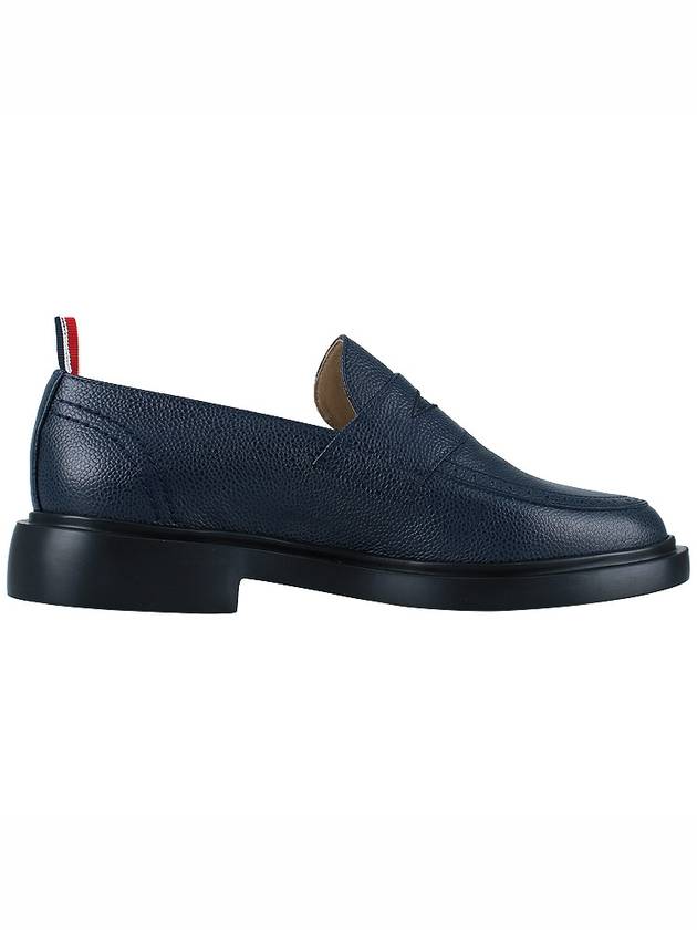 Classic Leather Penny Loafers Blue - THOM BROWNE - BALAAN 5