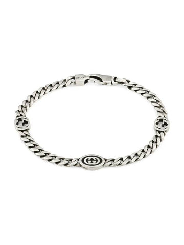 Interlocking G Bracelet Silver - GUCCI - BALAAN 1