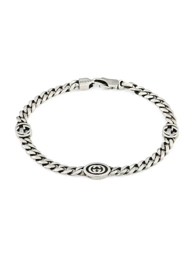 Interlocking G Bracelet Silver - GUCCI - BALAAN 1