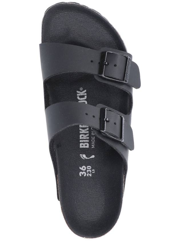 Arizona Double Buckle Slippers Black - BIRKENSTOCK - BALAAN 6