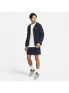 Form Dri Fit Hooded Jacket Navy - NIKE - BALAAN 2