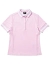 Yoko Collar Neck Point PK T Shirt Women PINK - 20THHOLE - BALAAN 1