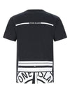 Embroidered Logo Short Sleeve T-Shirt Navy - STONE ISLAND - BALAAN 3