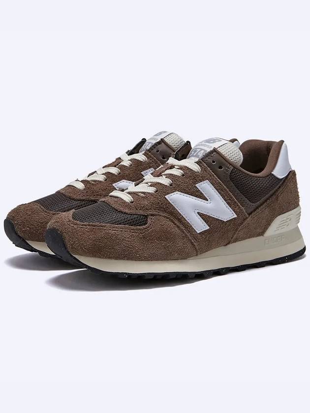 574 Low-Top Sneakers Brown - NEW BALANCE - BALAAN 2