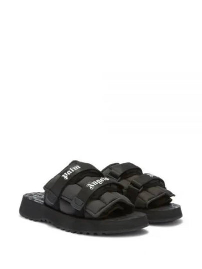 Suicoke Moto P Touch Strap Slippers Black - PALM ANGELS - BALAAN 2