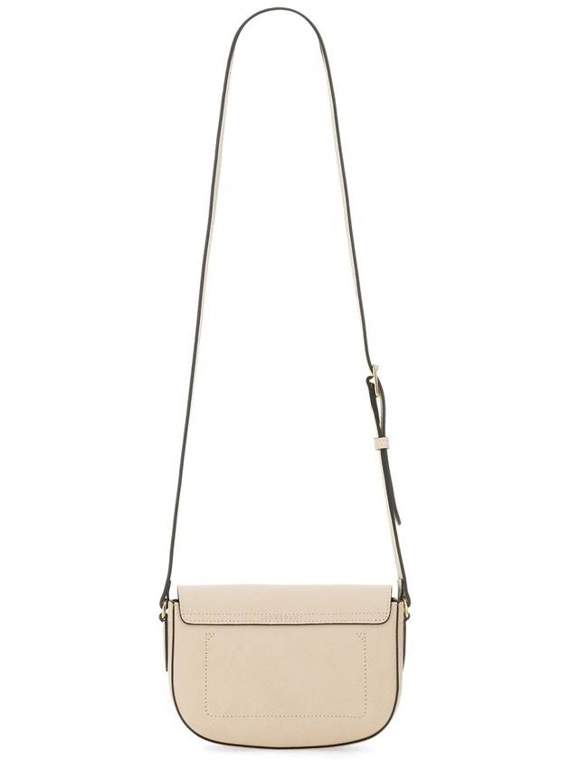 Epure Leather Cross Bag White - LONGCHAMP - BALAAN 3