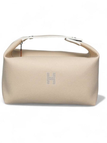 Breed a Brake Case Beige Pouch Large GM - HERMES - BALAAN 1