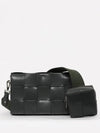 Cassette Versatile Strap Cross Bag Dark Green - BOTTEGA VENETA - BALAAN 4