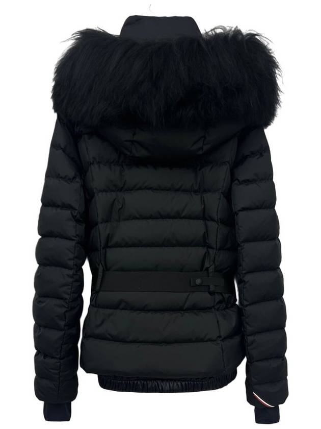 Grenoble Beverley Hooded Ski Short Padded Black - MONCLER - BALAAN 3