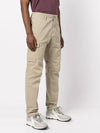 Cotton Cargo Straight Pants Beige - STONE ISLAND - BALAAN 5