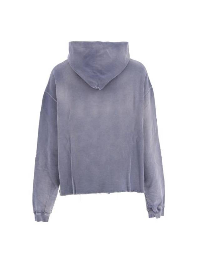 Washed Cotton Hoodie Lilac - MAISON MARGIELA - BALAAN 2