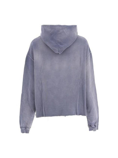 Washed Cotton Hoodie Lilac - MAISON MARGIELA - BALAAN 2