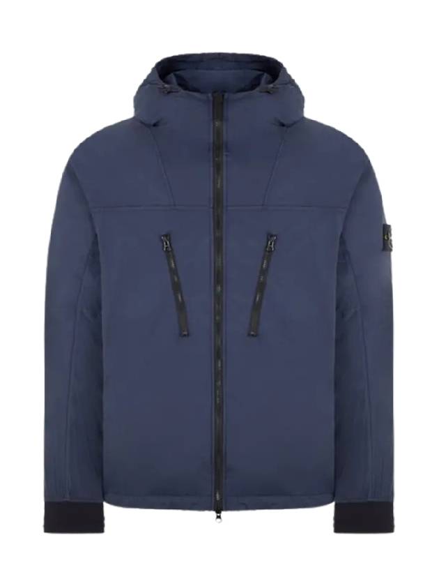 Crinkle Reps Hooded Jacket Brown - STONE ISLAND - BALAAN 4