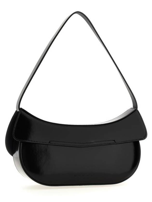 Butterfly Medium Shoulder Bag Black - MARNI - BALAAN 3