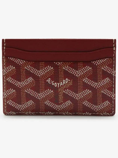 Saint Sulpice Card Wallet Red - GOYARD - BALAAN 2