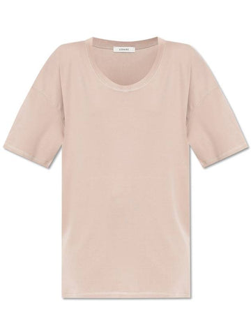 Lemaire Cotton T-shirt, Women's, Brown - LEMAIRE - BALAAN 1