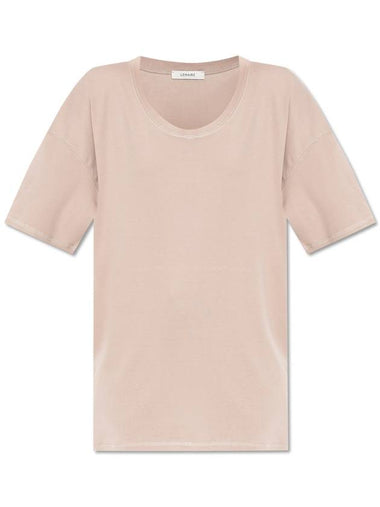 Lemaire Cotton T-shirt, Women's, Brown - LEMAIRE - BALAAN 1