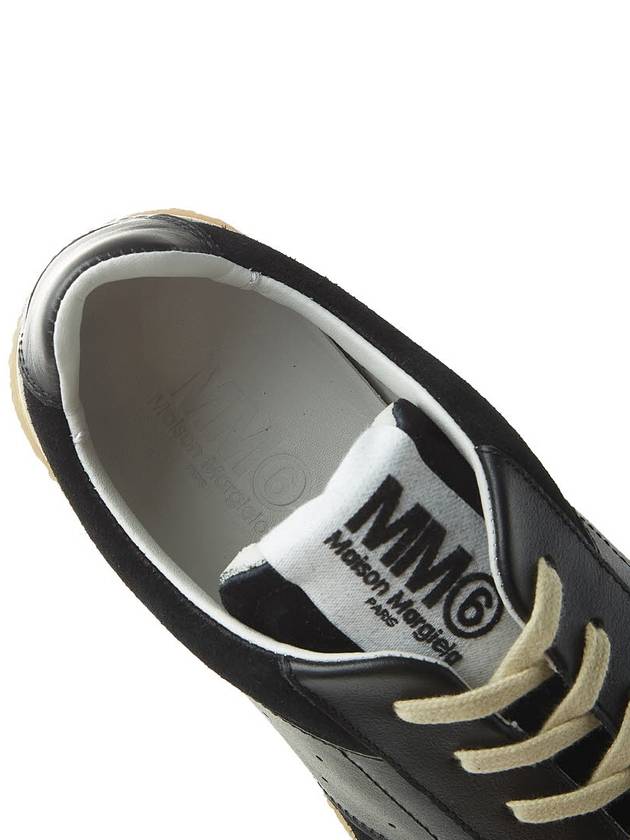 Court Low Top Sneakers Black - MAISON MARGIELA - BALAAN 8