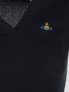 Marina Polo Knit Top Black - VIVIENNE WESTWOOD - BALAAN 4