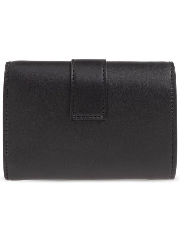 FERRAGAMO ‘French’ Wallet With Logo, Women's, Black - SALVATORE FERRAGAMO - BALAAN 3