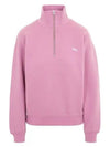 Baby Fox Half Zip Up Sweatshirt Pink - MAISON KITSUNE - BALAAN 2