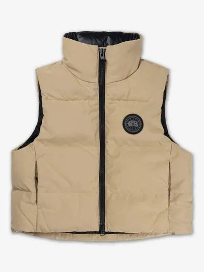 Grandview Crop Vest Beige - CANADA GOOSE - BALAAN 2