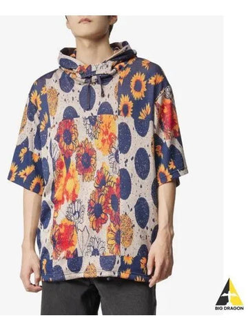 Sunflower Short Sleeve Hooded Shirt Red Navy MP093CB010 - ENGINEERED GARMENTS - BALAAN 1