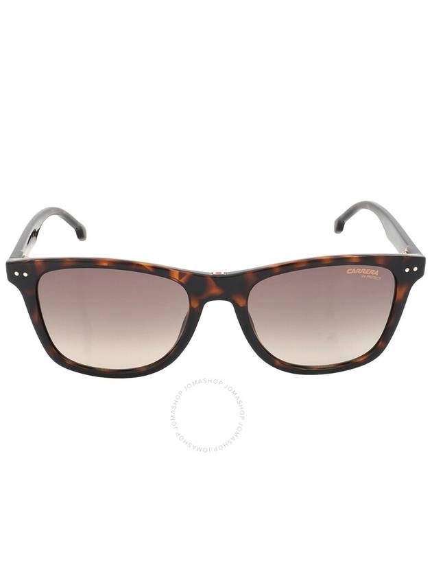 Carrera Brown Gradient Rectangular Unisex Sunglasses CARRERA 2022T/S 0086/HA 51 - CARRERA - BALAAN 1