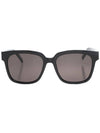 Eyewear Logo Plaque Acetate Sunglasses Black - SAINT LAURENT - BALAAN 1