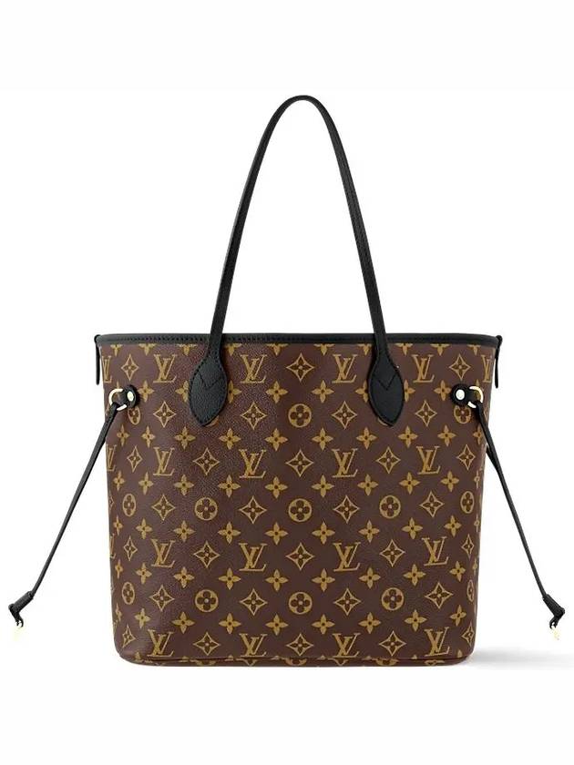 Neverfull Inside Out MM Arthur Leather Tote Bag Black - LOUIS VUITTON - BALAAN 6