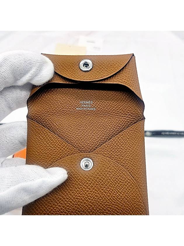 Bastia Coin Wallet Brown - HERMES - BALAAN 5