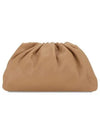 Nappa Pouch Dumpling Clutch Bag Tan - BOTTEGA VENETA - BALAAN 3