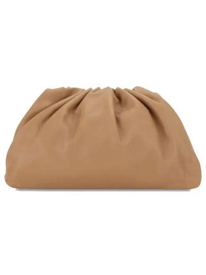 Nappa Pouch Dumpling Clutch Bag Tan - BOTTEGA VENETA - BALAAN 2